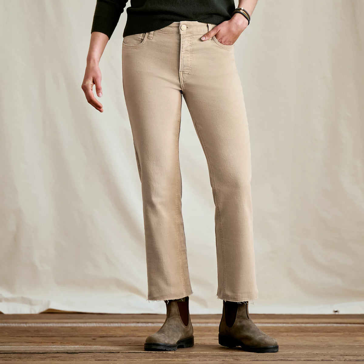 Kut from the Kloth® Kelsey Cropped Flare Jeans