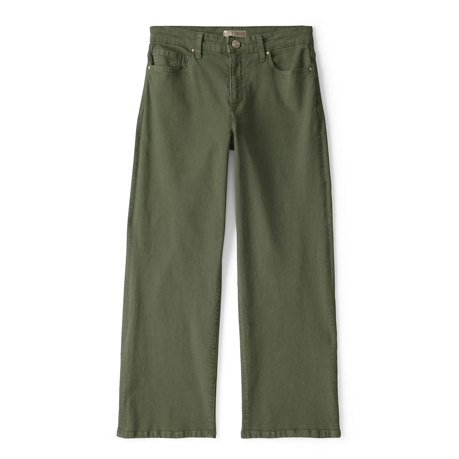 Kut from the Kloth® Charlotte Denim Wide-Leg Cropped Jeans