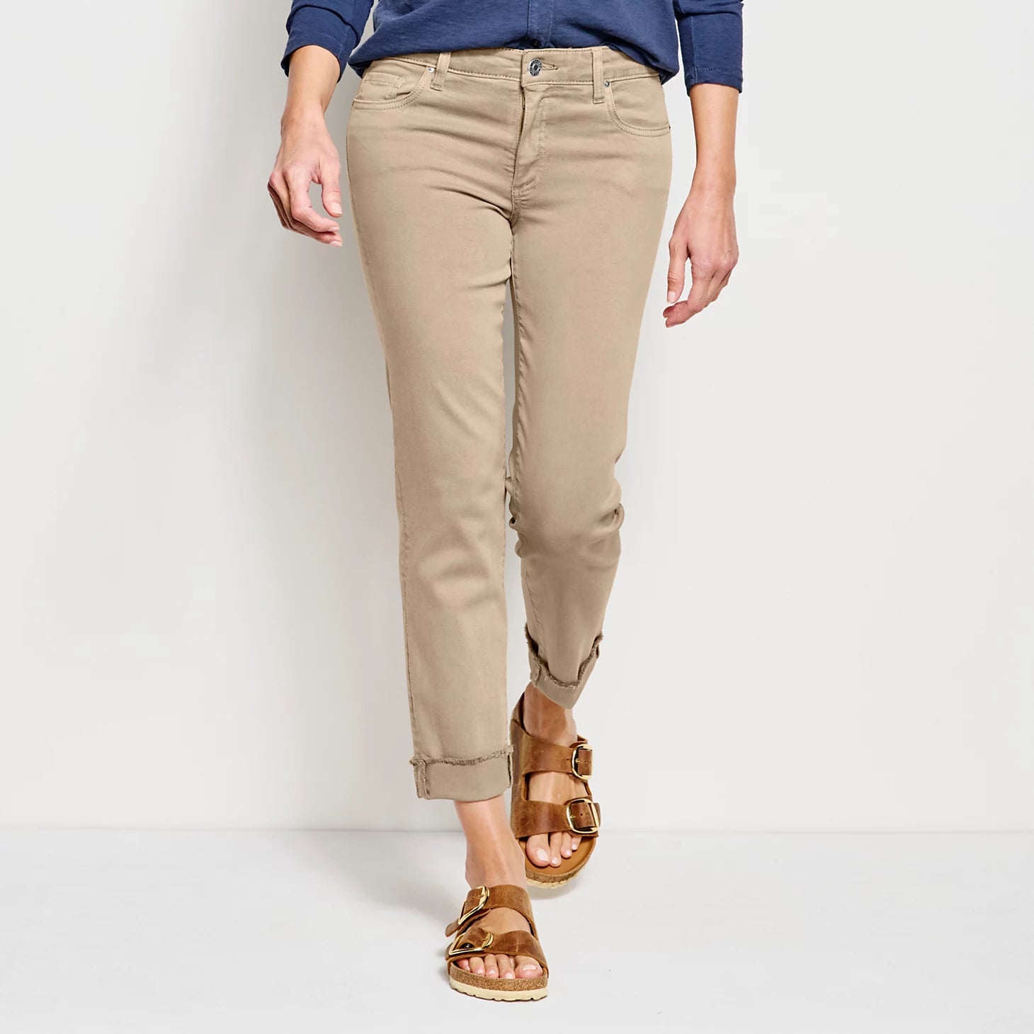 Kut from the Kloth® Amy Stretch Twill Cropped Chinos