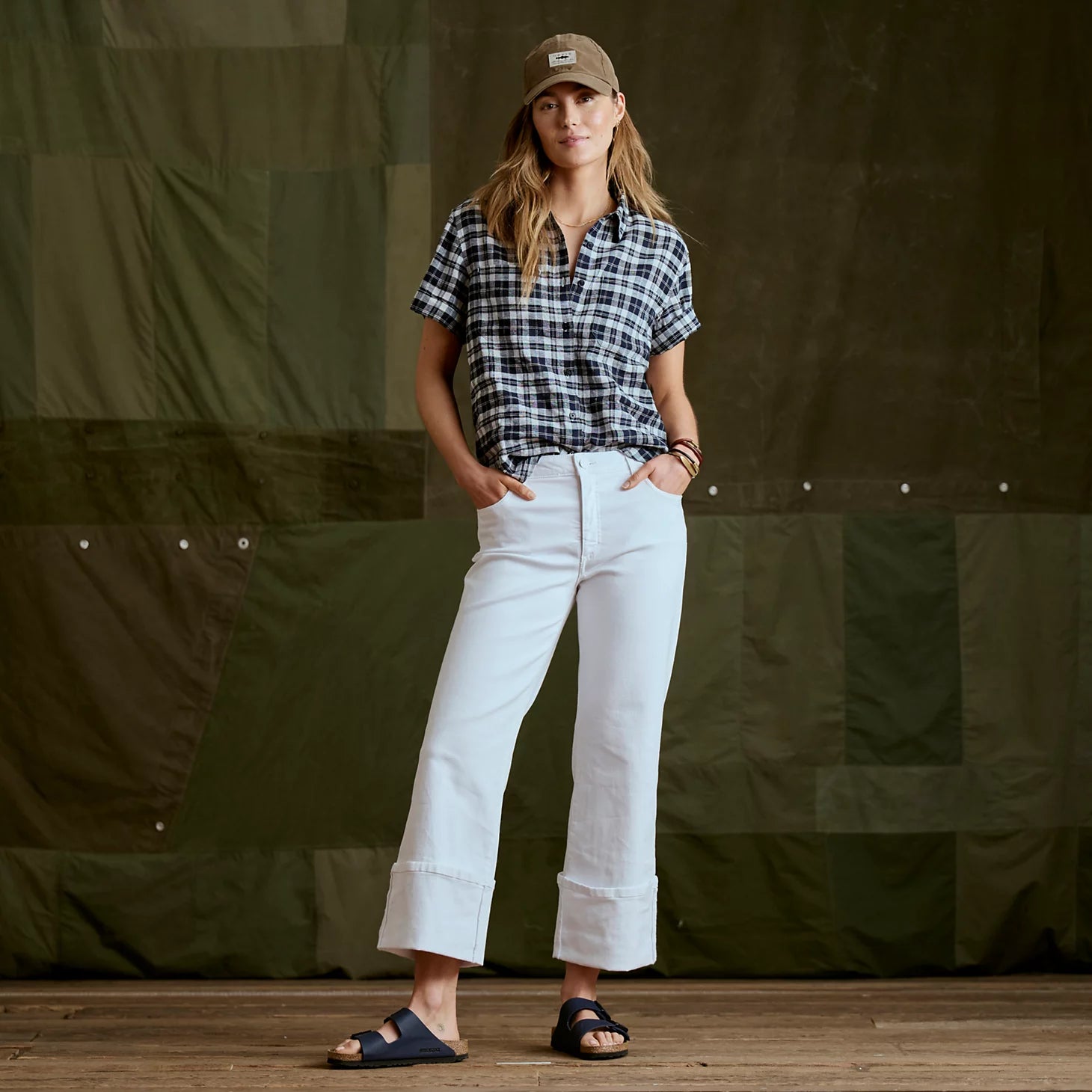 Kut from the Kloth® Charlotte High-Rise Wide-Leg Cuffed Jeans