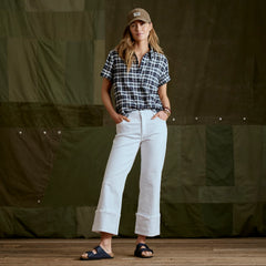 Kut from the Kloth® Charlotte High-Rise Wide-Leg Cuffed Jeans