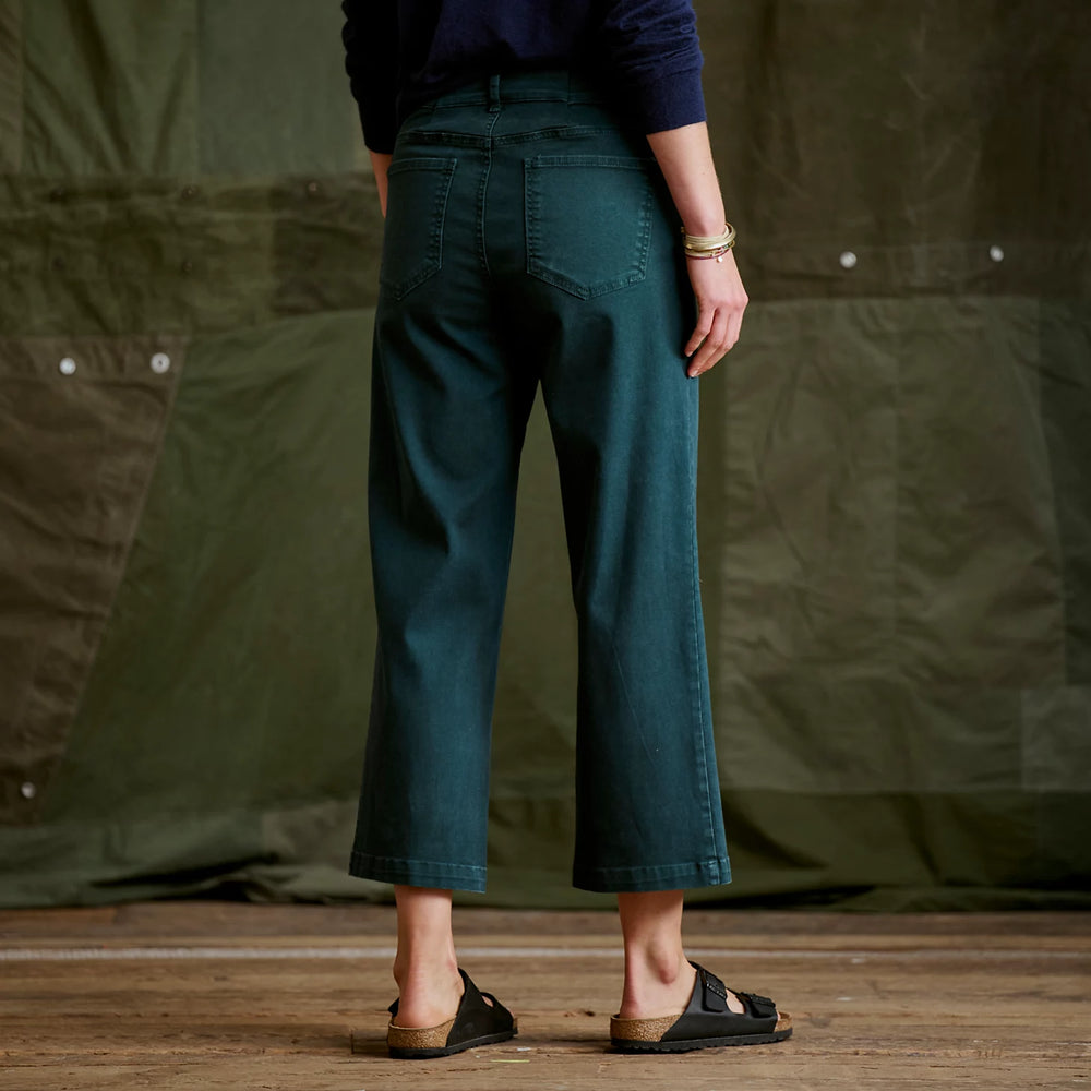 Kut from the Kloth® Charlotte Twill High-Rise Wide-Leg Jeans