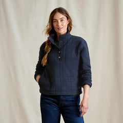 Women's Battenkill Quilted 1/2-Snap Sweatshirt