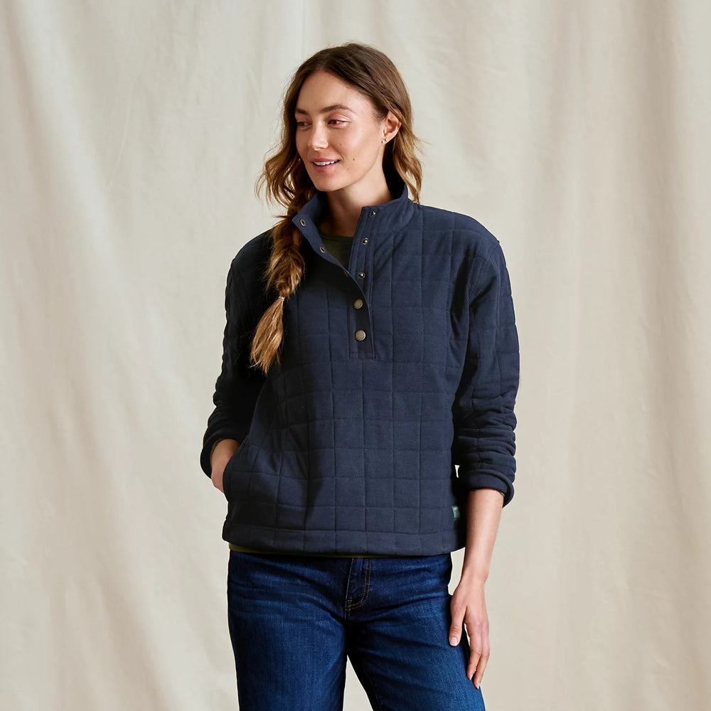 Women's Battenkill Quilted 1/2-Snap Sweatshirt