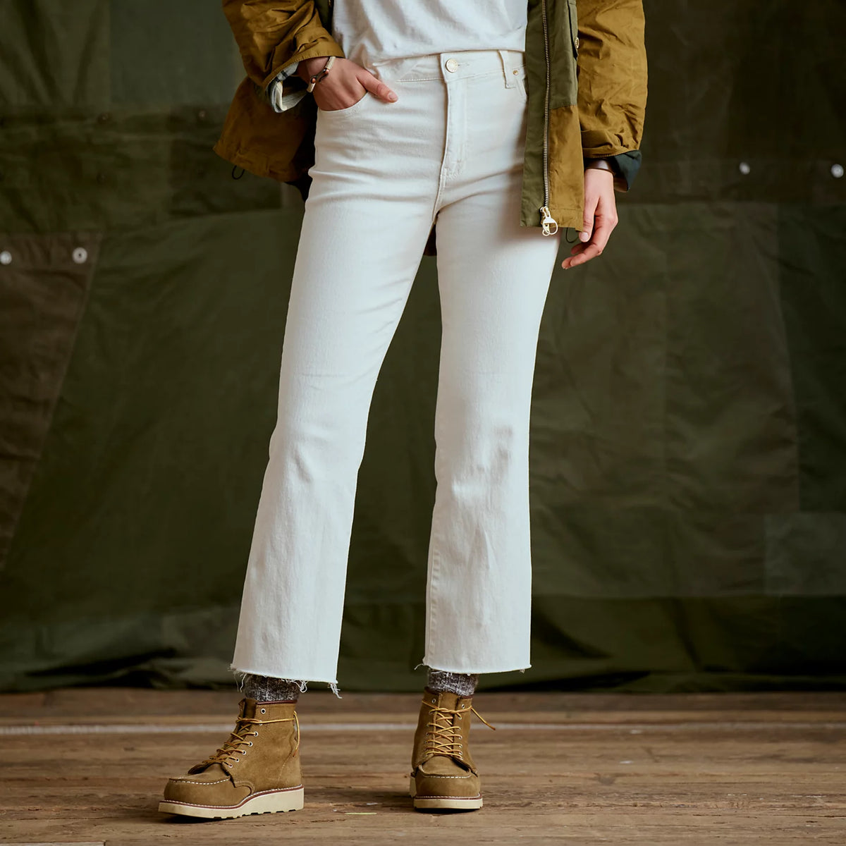 Kut from the Kloth® Kelsey Cropped Flare Jeans
