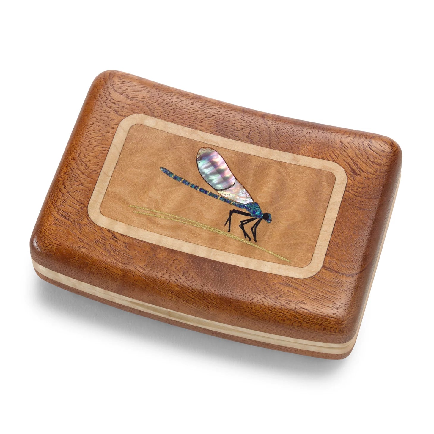 A.L. Swanson River Series Fly Boxes - Abalone Inlay