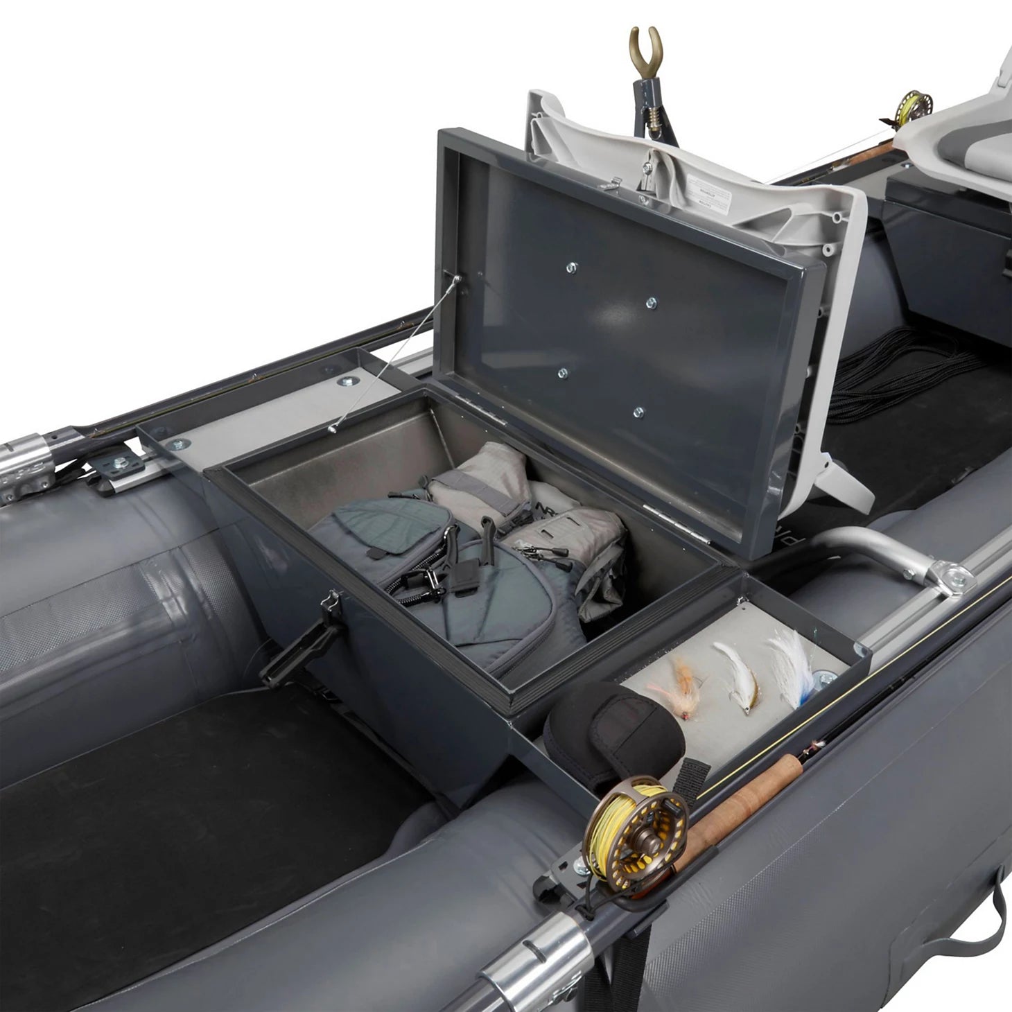 NRS Approach 120 Fishing Raft With Rower's Package