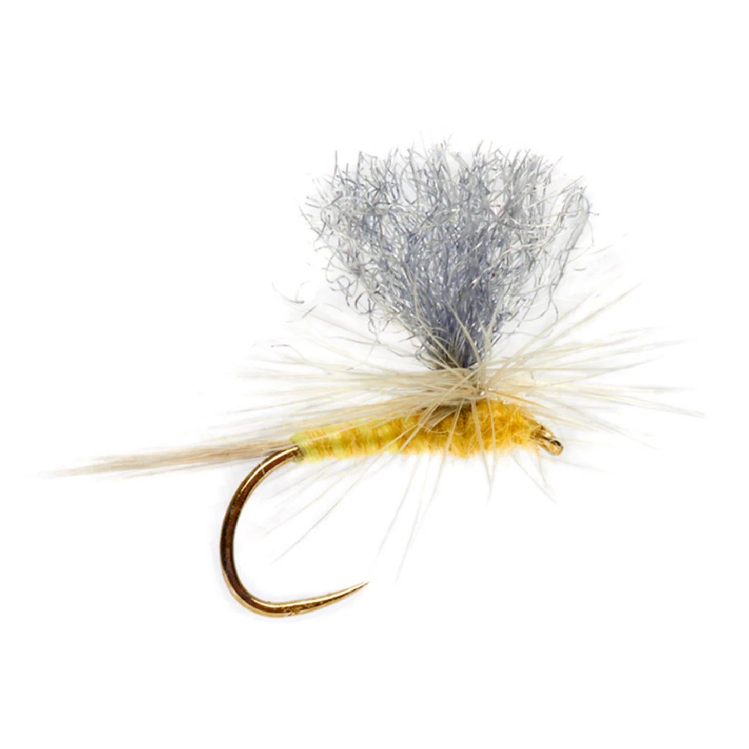 Barbless Tactical Pale Yellow Sulphur Parachute