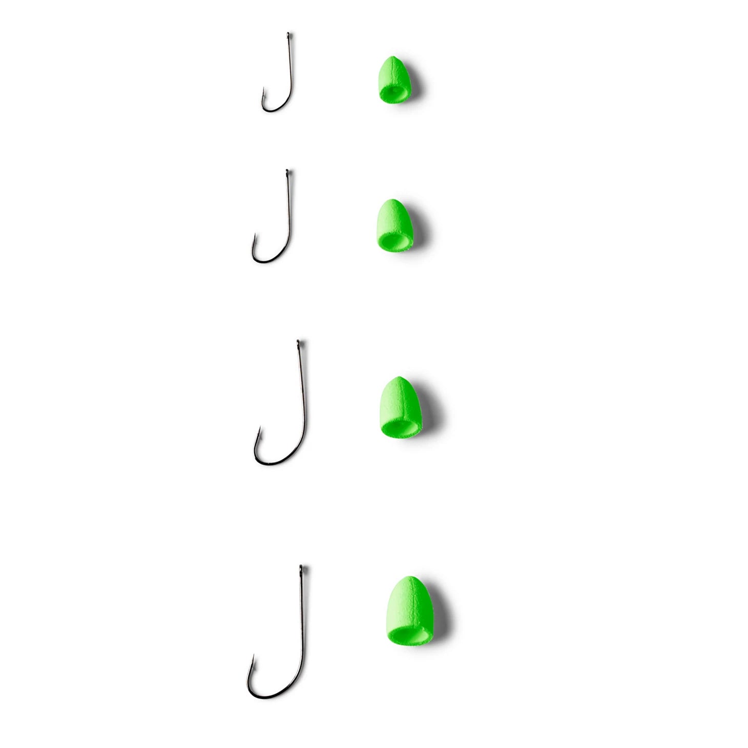 Cupped Face Foam Popper Heads