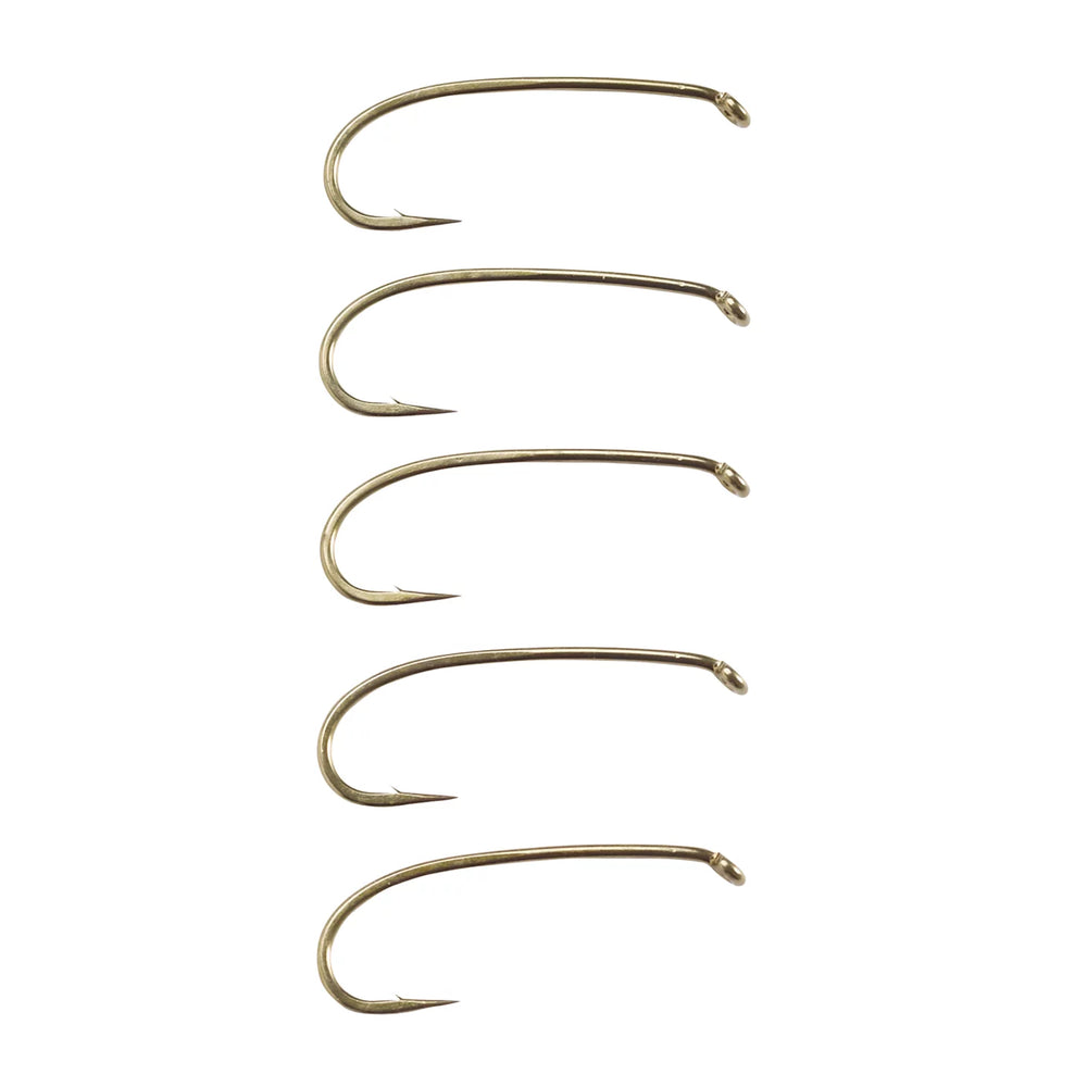 Heavy Wire Curved Nymph Hook
