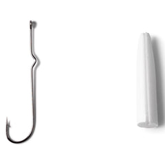 Popper Bodies with Hooks - Panfish Popper Bodies with Size 10 and 12 Hooks