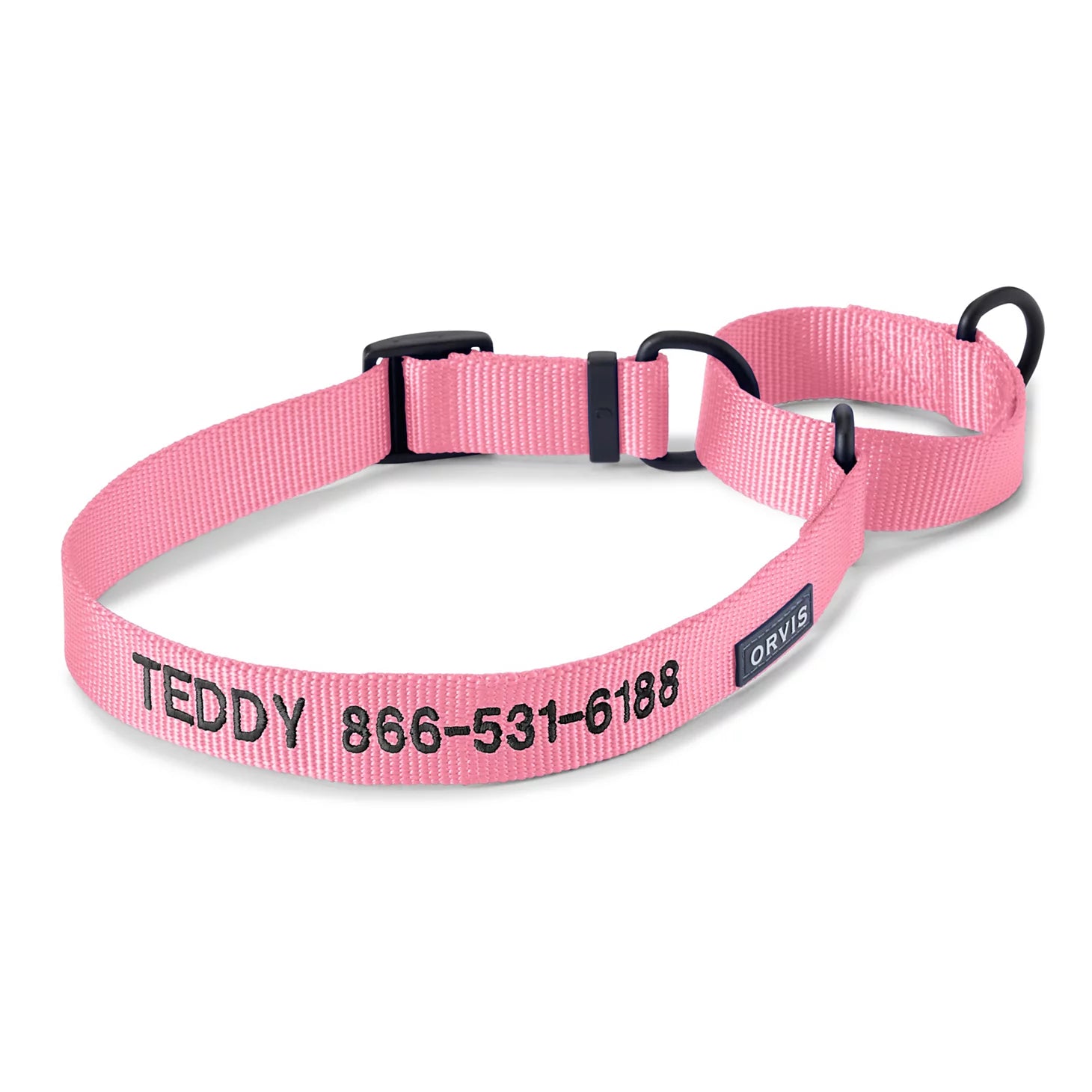 Orvis Personalized Martingale Dog Collar