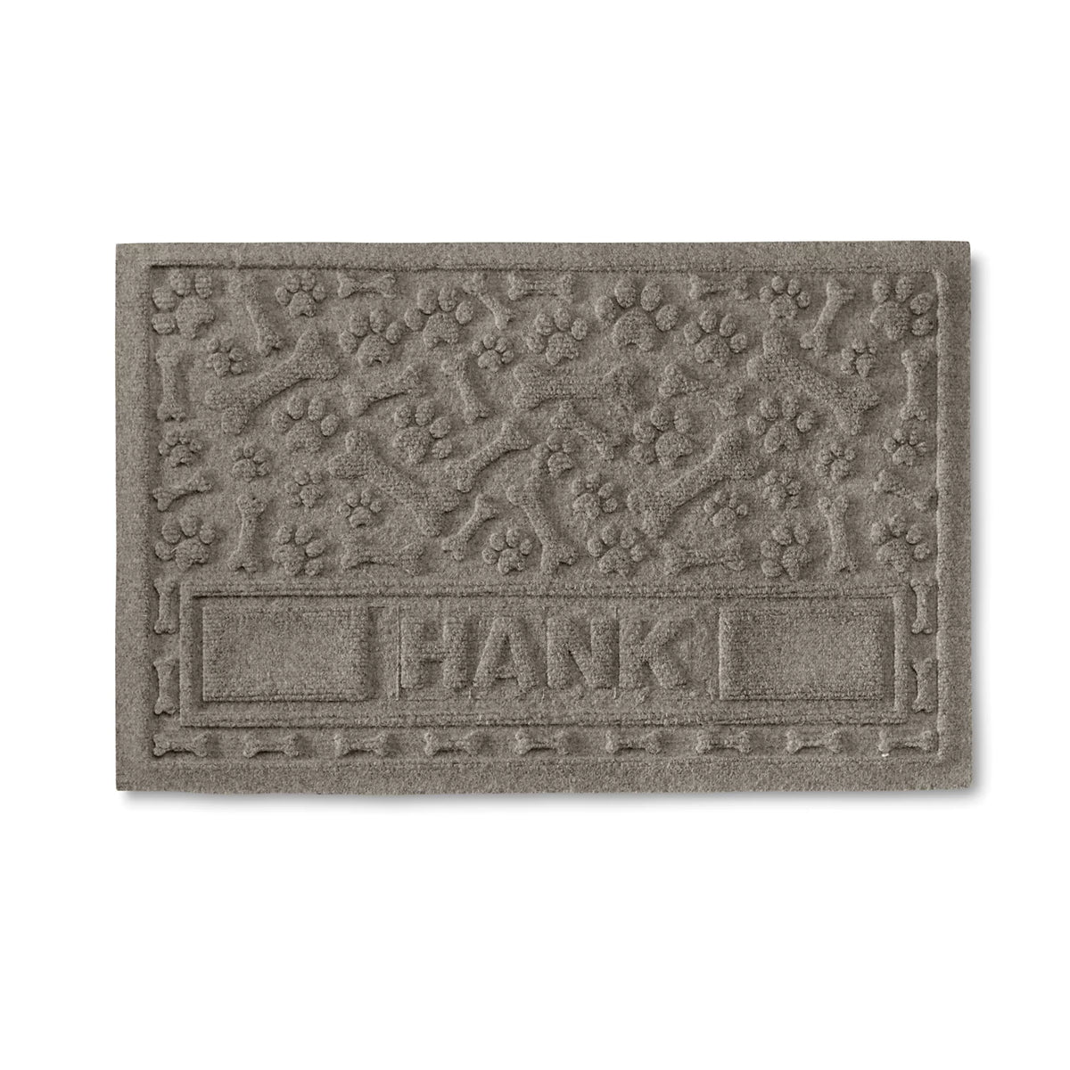 Personalized Recycled WaterHog® Paws & Bones Placemat