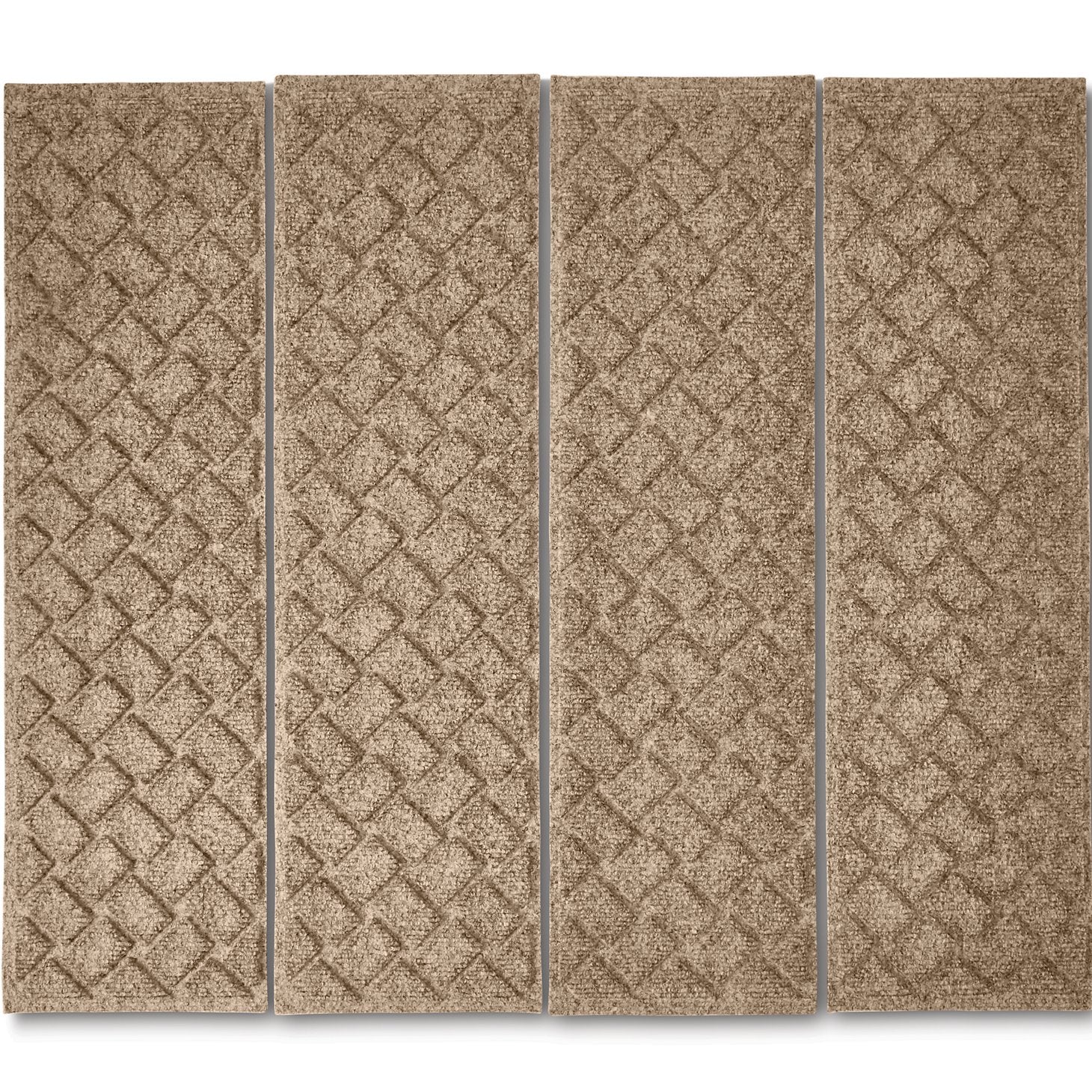 Recycled WaterHog® Basketweave Stair Treads