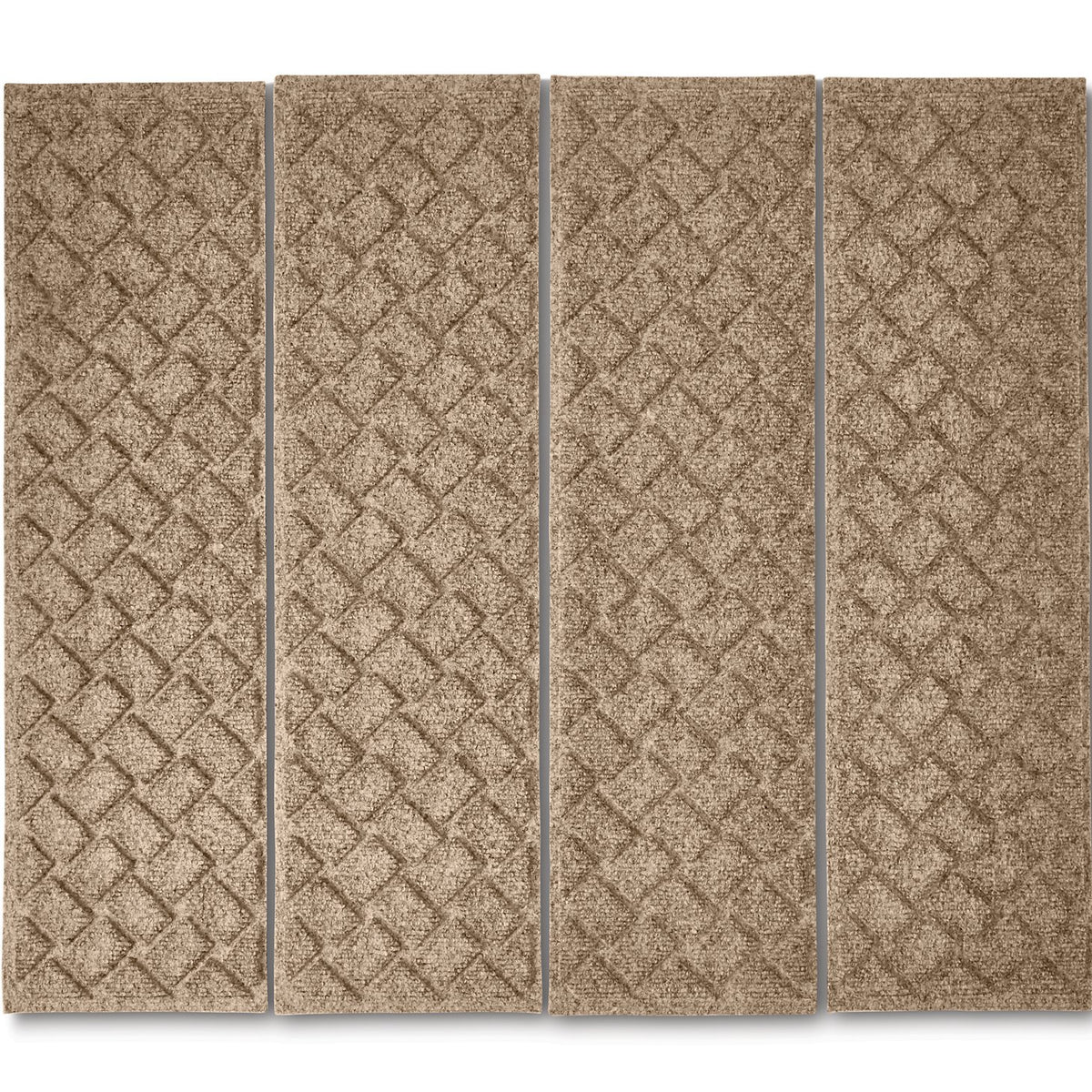 Recycled WaterHog® Basketweave Stair Treads