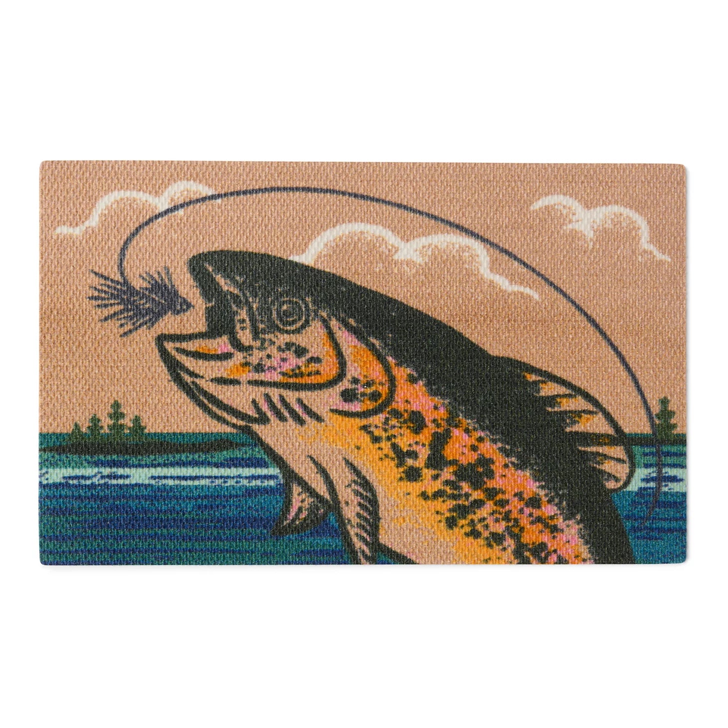 Neighburly Printed Doormat 2' x 3'
