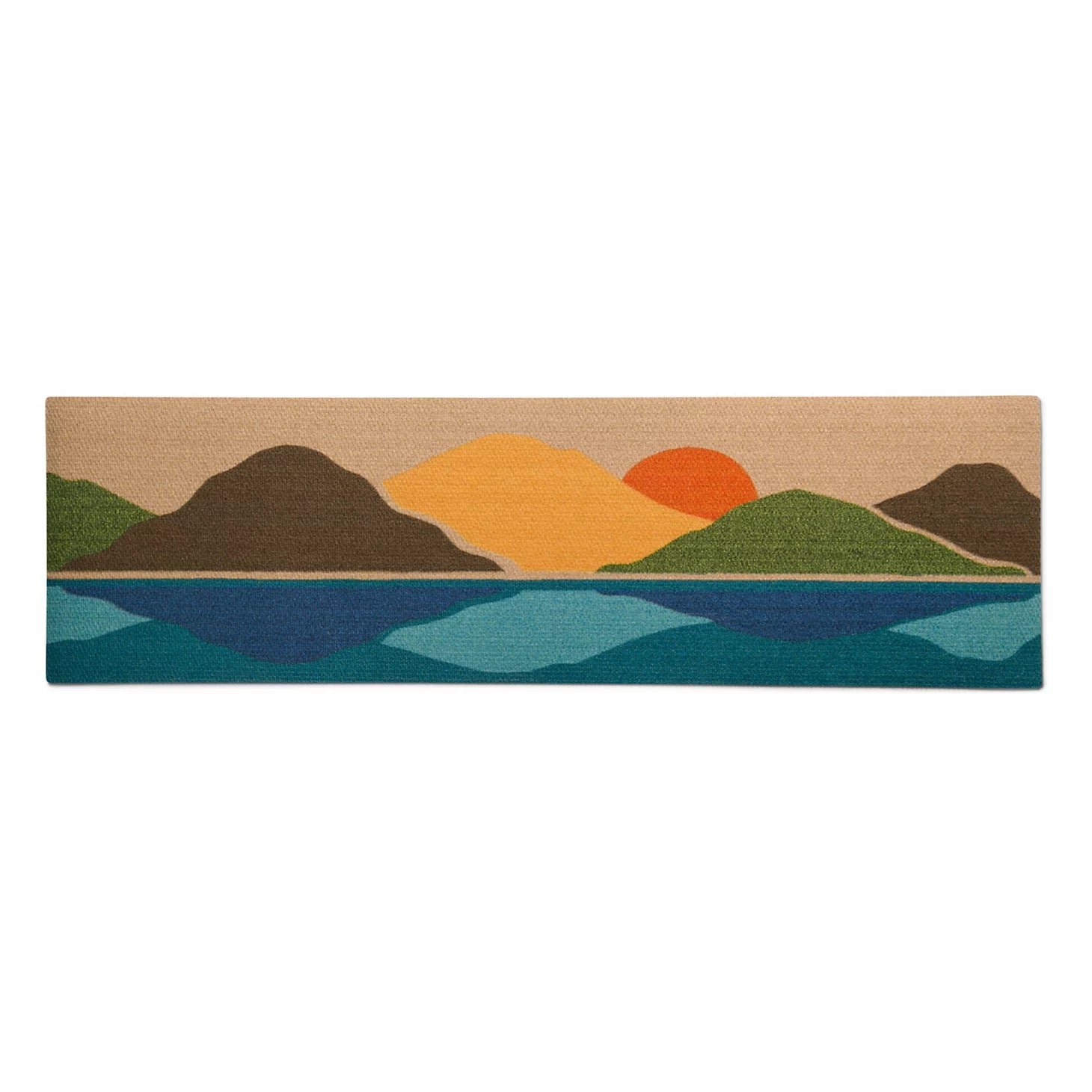 Neighburly Printed Doormat 2' x 6'