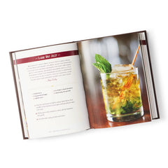 Leather-Bound Whiskey Cocktails Book