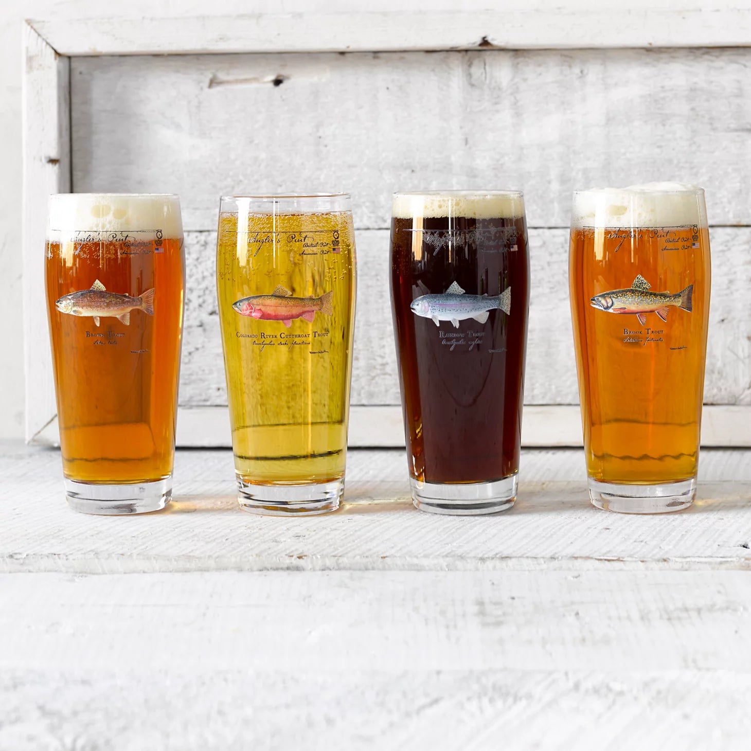 Angler's Pint Glass
