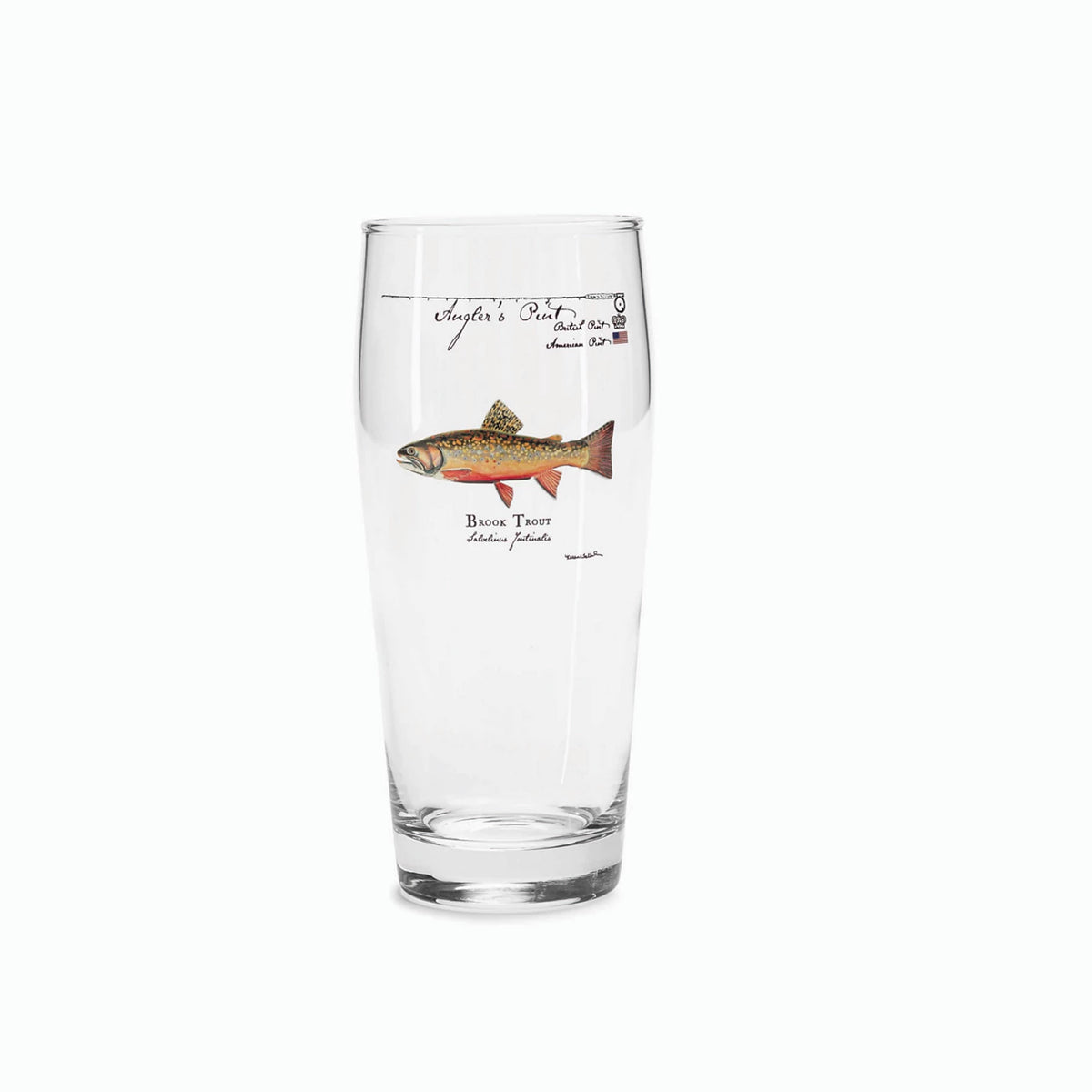 Angler's Pint Glass