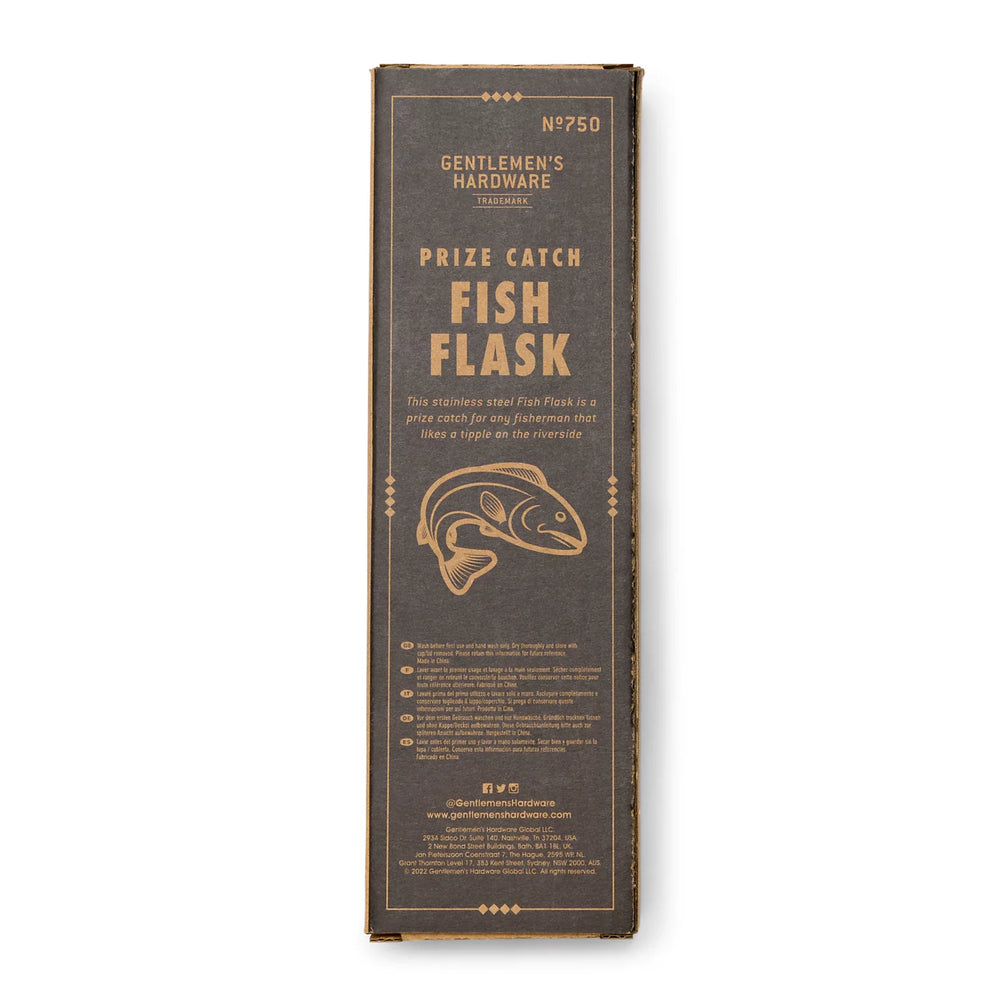 Gentlemen's Hardware Fish Flask