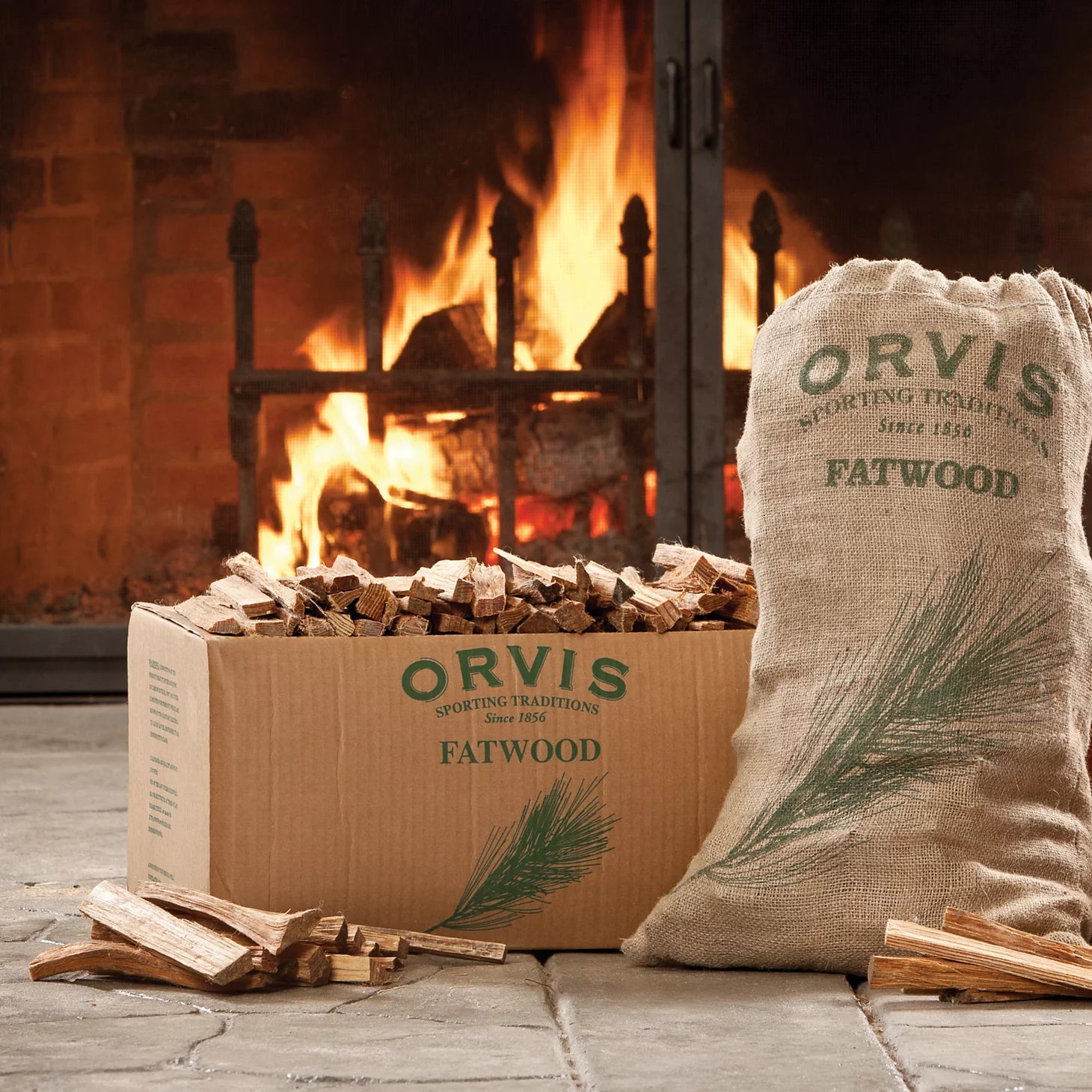 Orvis Fatwood - 15-lb. Burlap Sack