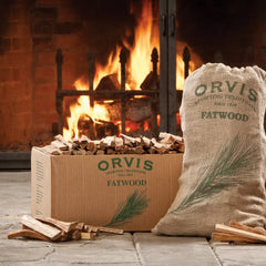 Orvis Fatwood - 15-lb. Burlap Sack